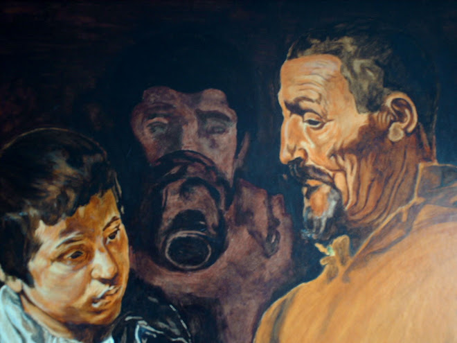 Détail tableau"le marchand d'eau de Seville