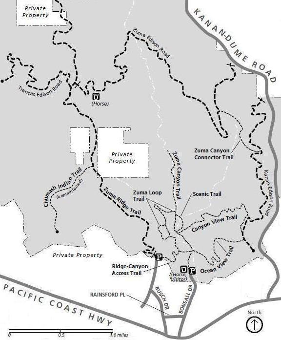 Runyon Canyon Map