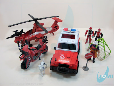 Jomi Toys Under Maintenance Rescue Team Special