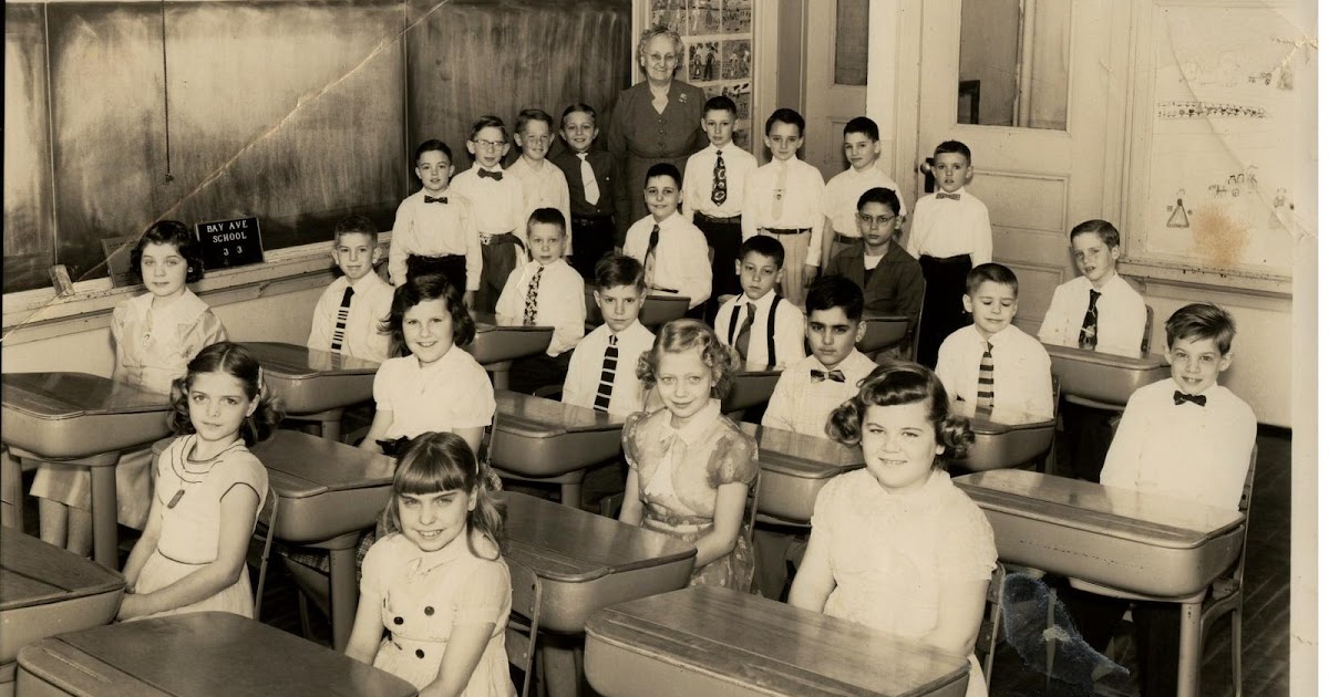 Time is a Circle Bay Avenue Elementary School, Patchogue, New York 1957