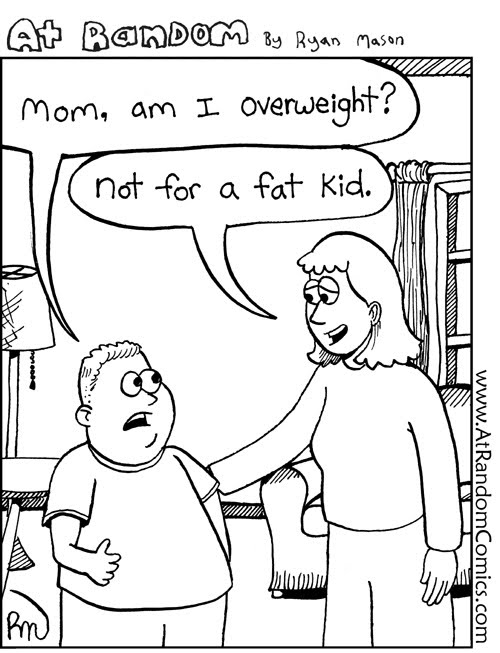 Fat Cartoon Kid