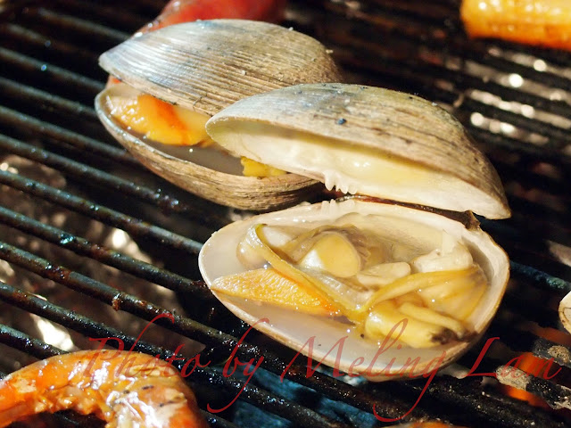 bbq 燒烤 安格斯牛 醉蝦 芒果大蜆 新西蘭羊架 京蔥 大眼雞 日本黑豚 朱古力蛋糕