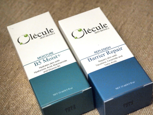 olecule b5 moist+ serum BARRIER Repair serum 鎖水修護精華