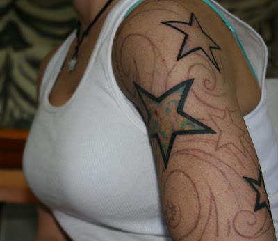 Arm Star Tattoos