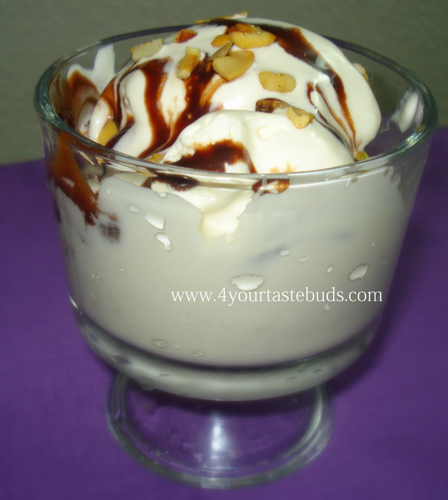 Home made Vanilla Ice Cream without ice cream maker Easy Recipe/Ice
