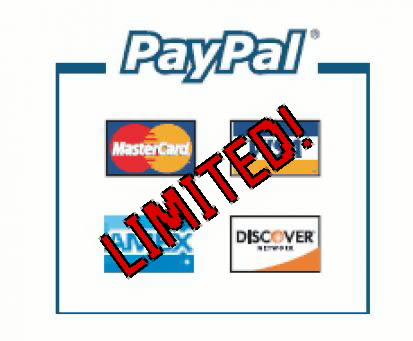 limited paypal account