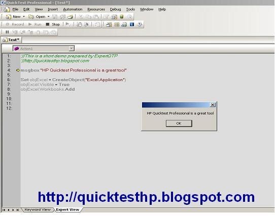 Run Time Debugging Through Print Utility Statement In QTP