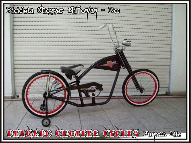 Bicicleta Chopper para niños/as - rodado 20