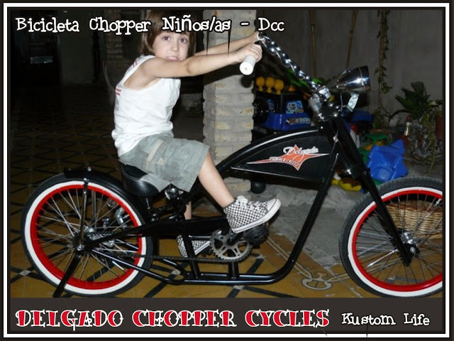 Aqui el clientito con su chopper...!