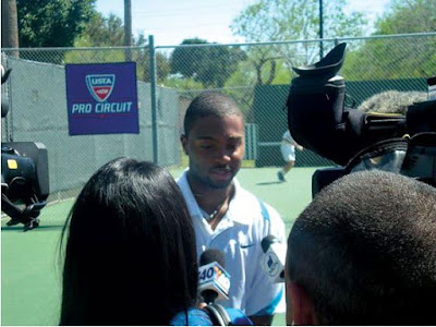 Black Tennis Pro's Donald Young McAllen Futures