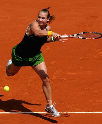 Black Tennis Pro's Bethanie Mattek-Sands 2009 French Open Round 1