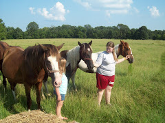 Bailey-Grace &  Augusta & the horses~