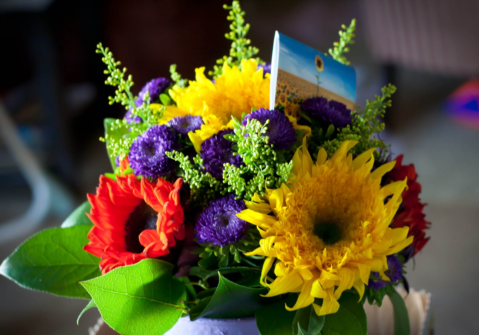 Fall Flowers for Thanksgiving My Insanity