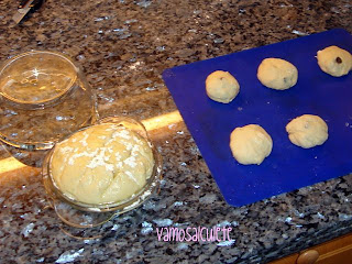 pan de leche Mitad+masa+pan+bollos