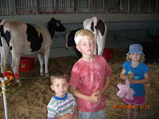 Kaleb, Kennedy and Kirik at the Fair