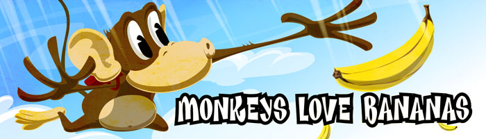 Monkeys Love Bananas