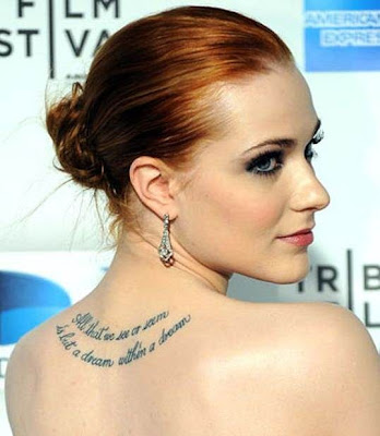 Celebrity tattoos designs