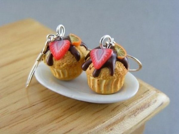 Pendants and earrings in the form of food - 33 Pics | Curious, Funny