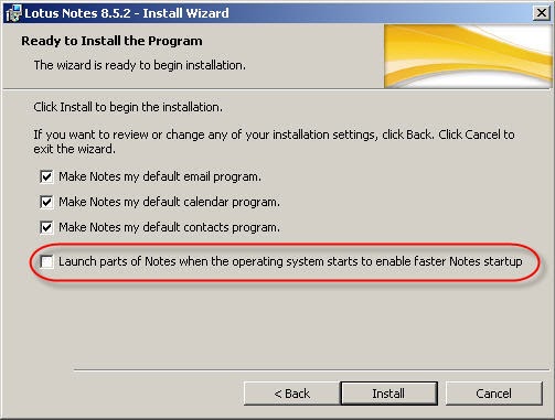 features of lotus notes 8.5