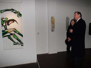 Predsjednik Slovenije Danilo Türk posjetio izlozbu Marka Zubaka u galeriji Tir, Nova Gorica. Predsjednik Slovenije Danilo Türk posjetio izlozbu Marka Zubaka u galeriji Tir, Nova Gorica.