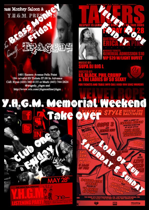 YHGM Memorial Weekend
