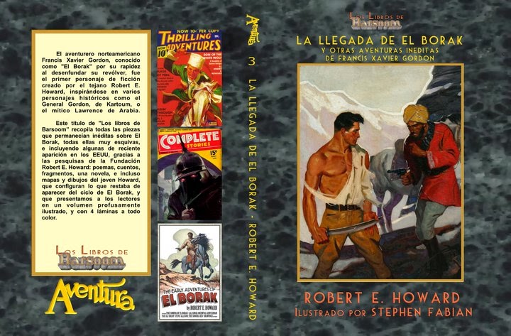 Literatura de Serie B  La+llegada+de+El+Borak,+de+Robert+E.+Howard,+en+la+edici%C3%B3n+de+Los+libros+de+Barsoom