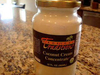 Coconut Cream Concentrate Jar
