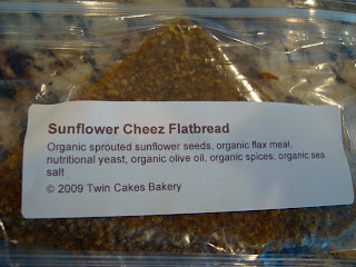 Package of Sunflower Cheez Flatbread