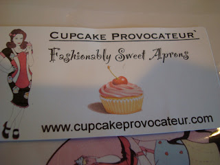 Label of Cupcake Provocateur Fashionably Sweet Aprons