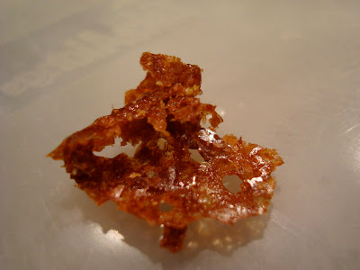 Close up of sugar crystal