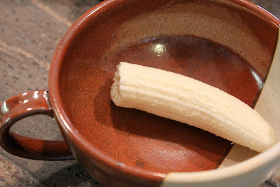 Banana in bowl