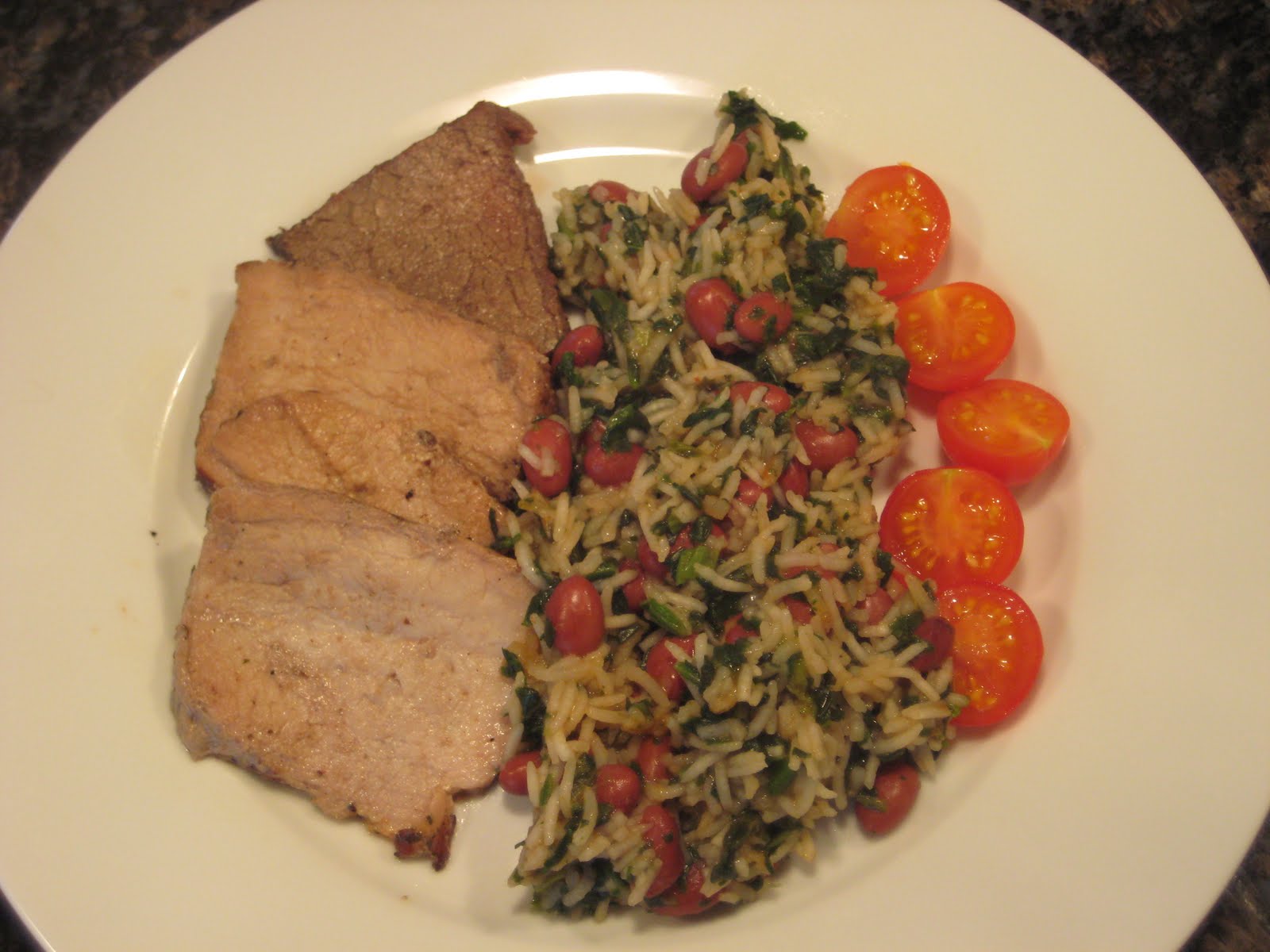 Dinner with the Welches Pork Tenderloin with Dirty Rice