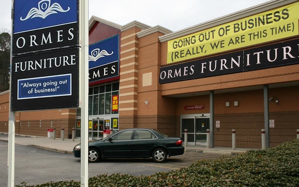 theodot Ormes Furniture Still Attempting To GoOutOfBusiness After
