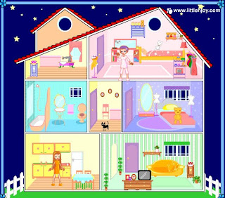 Casita de muñecas de Lily y Lala Casita de muñecas de Lily y Lala