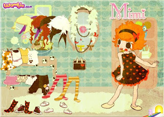 Vestidos de la muñeca Mimi Vestidos de la muñeca Mimi