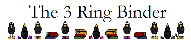 ~The 3 Ring Binder