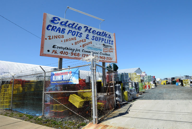 Artists Eddie Heath's Crab Pots