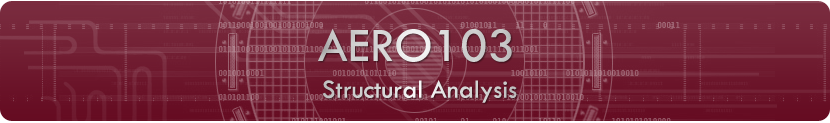Aero103 - Structural Analysis