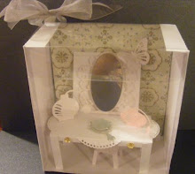 3D Dressing Table & Stool
