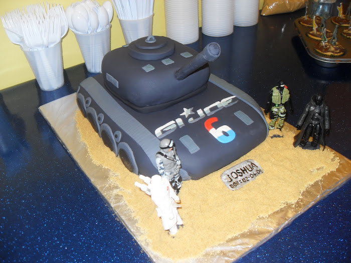 G.I. Joe Tank Cake