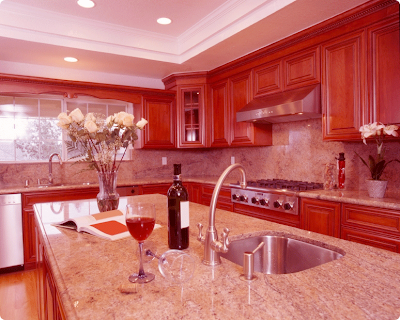 Granite countertops