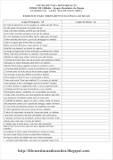Frases para Turmas Nivel II. Olá, pessoal ai está as frases e não . (frases nivel ii)