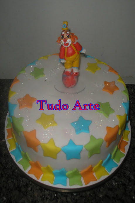 BOLO PALHAÇO EQUILIBRISTA!!