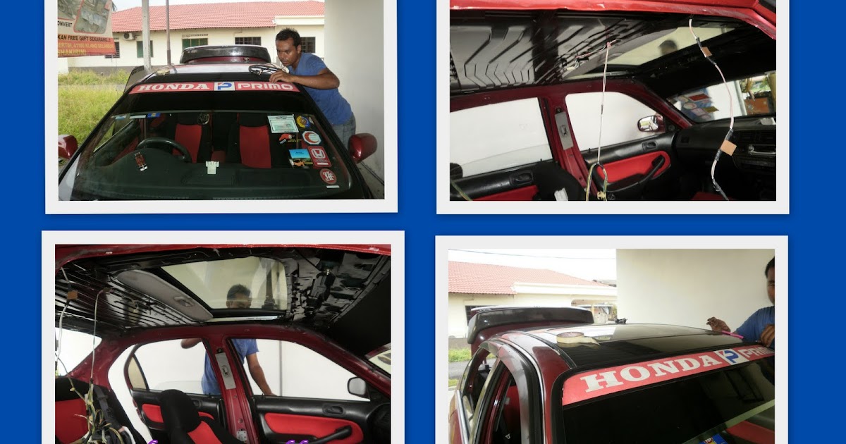 Bengkel sunroof SUNROOF HONDA EK