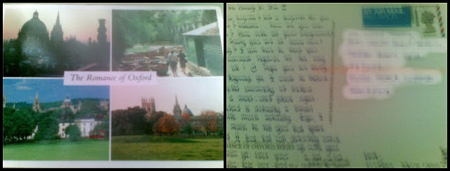 postcard Oxford