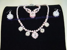 ชุดเครื่องประดับมุกสีหวาน Set of Pearl Flower พิเศษ 1000 บาท จากราคา 1759 บาท