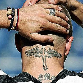 Cross Tattoos On Neck " tattoos for Girls and Man "
