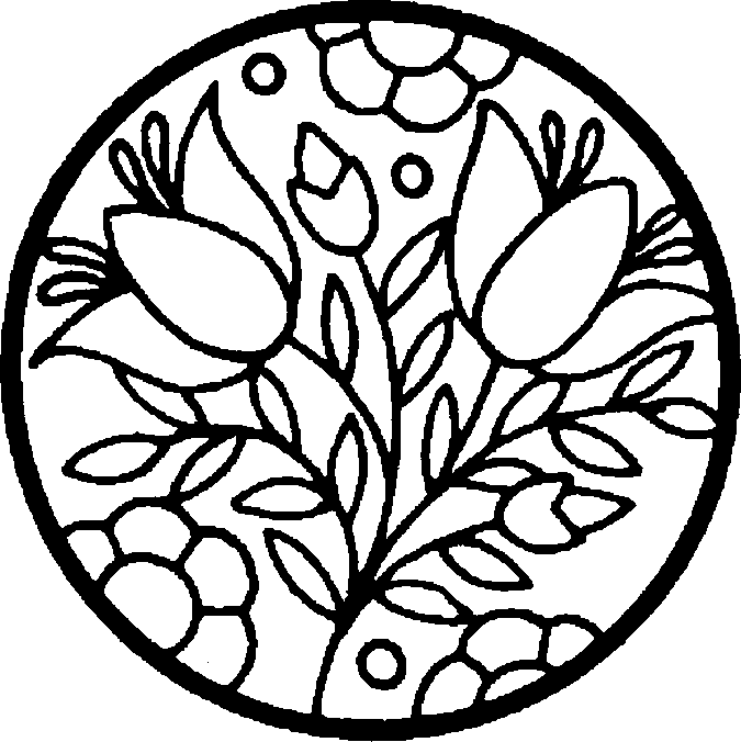 Free Coloring Pages! Flower Coloring : Free Printable Coloring Sheets