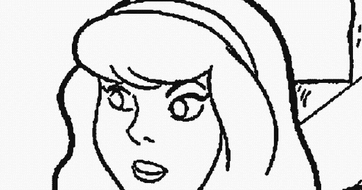 Scooby doo " daphne " coloring pages