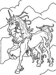Colorful Cartoon Coloring Pages Free Printable Unicorn Coloring